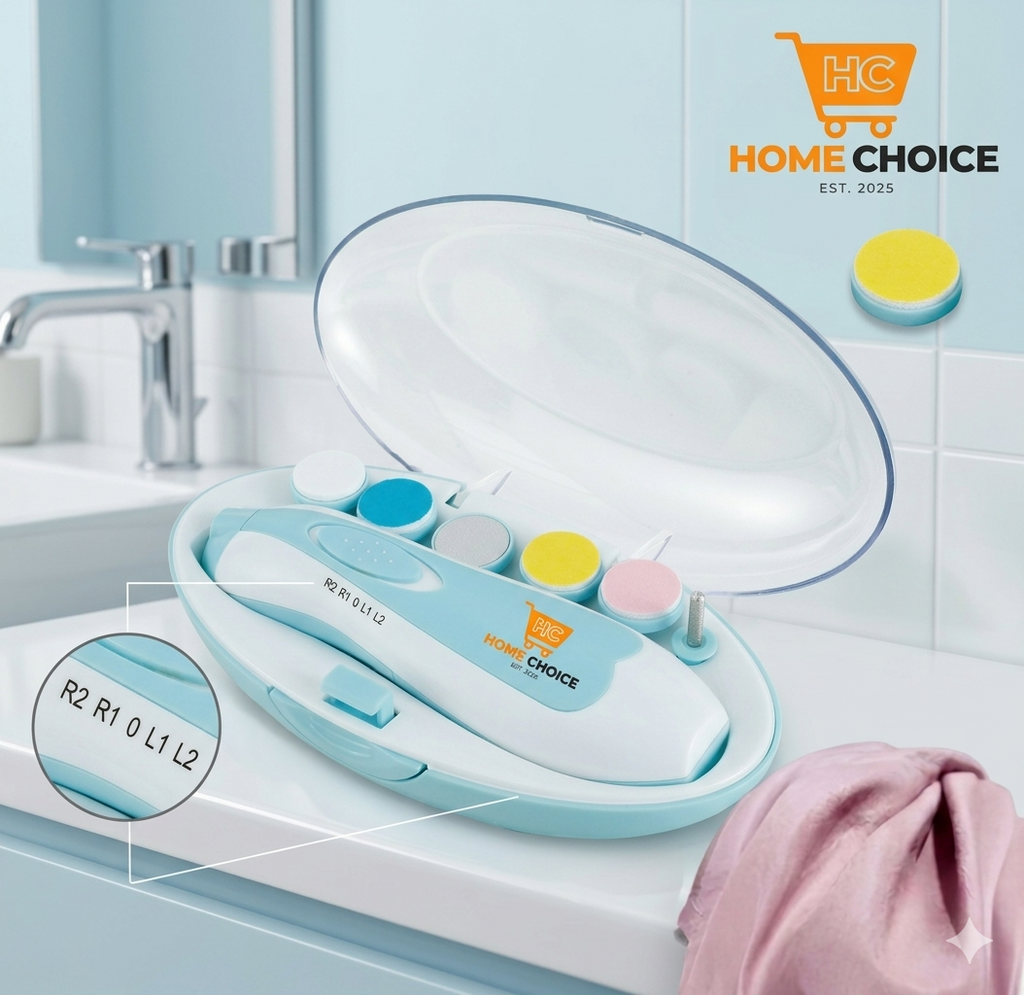 Electric Baby Nail Trimmer: safe, precise, and illuminated care for all ages