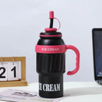 1000ML Cute Stainless Steel Insulated Tumbler