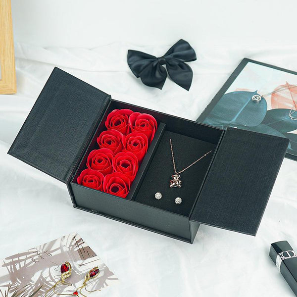 Mini Gifting Box with Flowers – Cute Small Gift for Special Moments