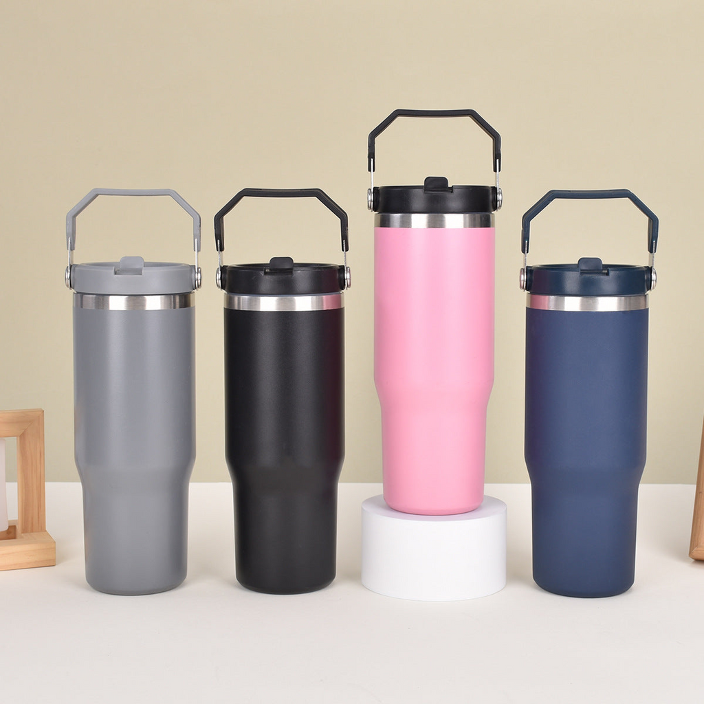 900ml Stainless Steel Tumbler with Handle