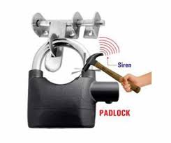 Alarm Lock High-Security with Loud Alarm for Home & Bike