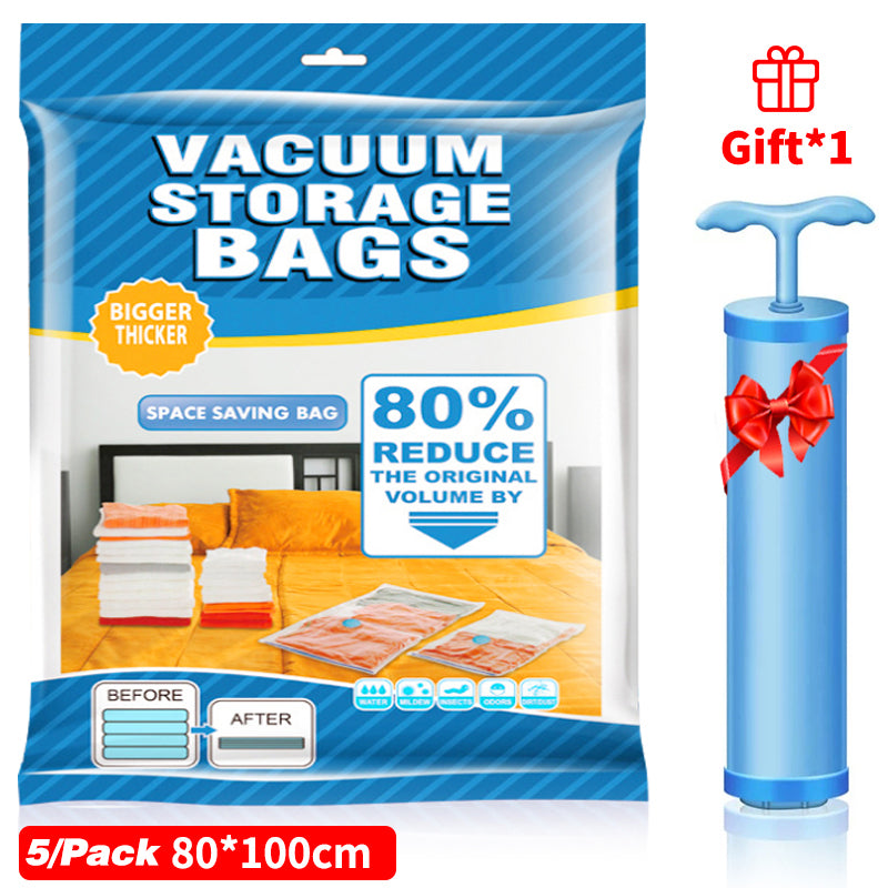 Medium Vacuum Storage Bag Clothes, Blankets & Pillows