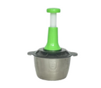 Stainless Steel Hand Push Chopper 2 L Manual Food