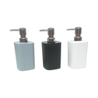 Square Soap Dispenser Bottle Bathroom & Kitchen Pump