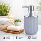 Square Soap Dispenser Bottle Bathroom & Kitchen Pump