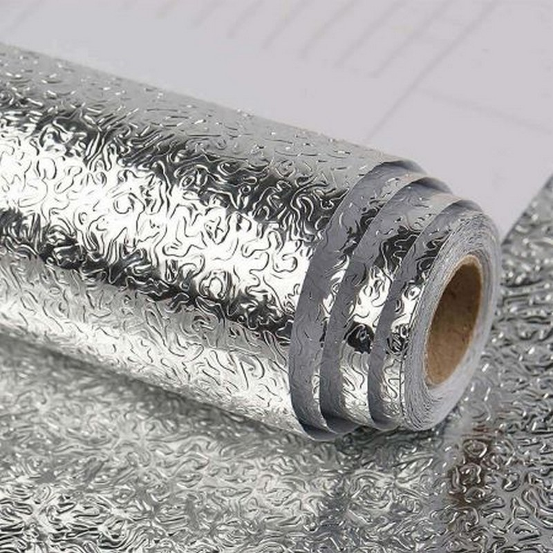 Premium Aluminum Foil Kitchen Sticker | 60cm x 200cm Large Roll