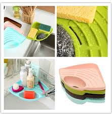 Sink Corner Shelf Multipurpose Triangle Soap for Kitchen