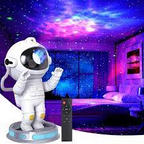 8.9-Inch Astronaut Starry Projector Light Multicolor