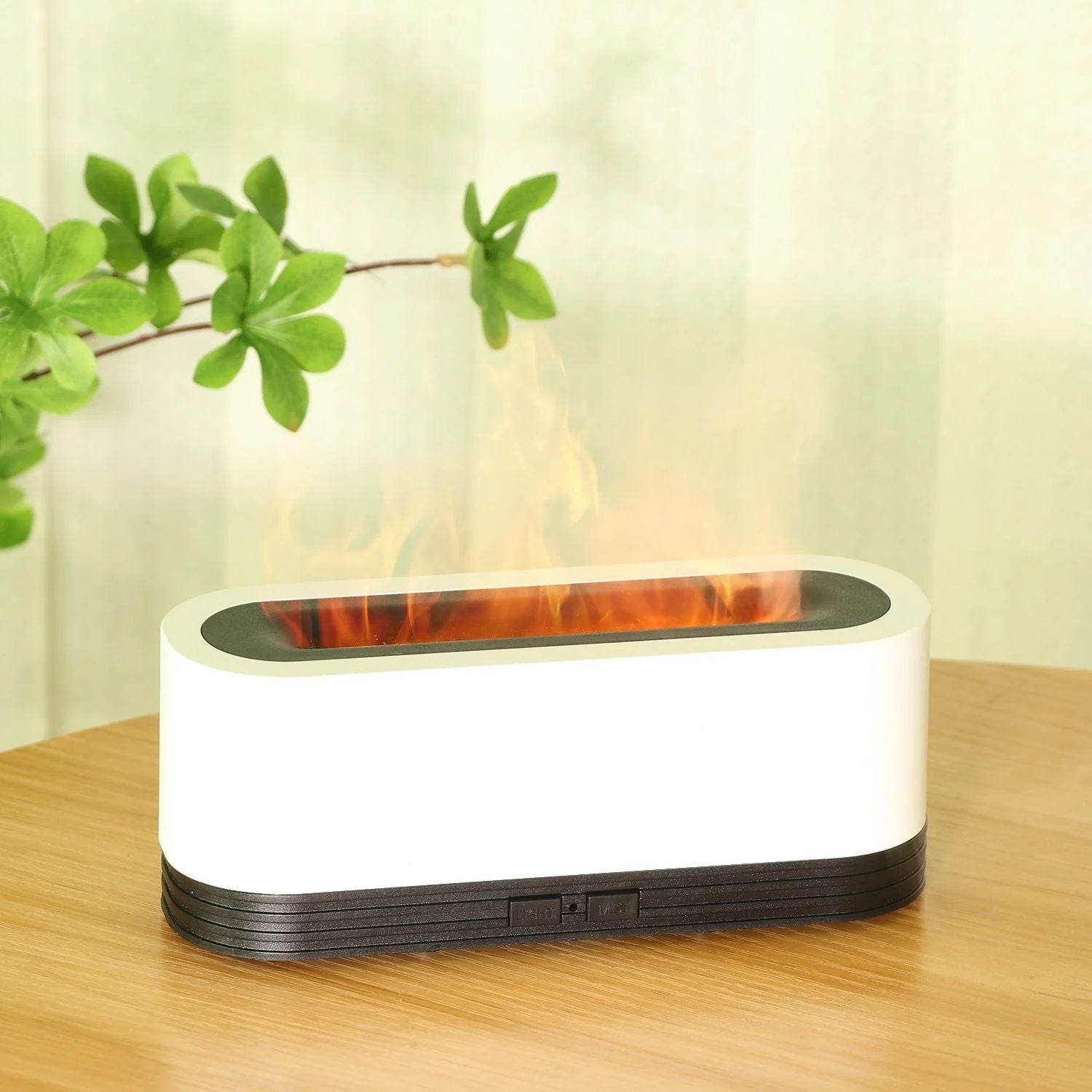 3 in 1 Ambient Diffuser, Fire Aroma Diffuser, Adjustable Light, Timer, Automatic Shut-off