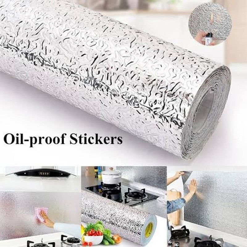 Premium Aluminum Foil Kitchen Sticker | 60cm x 200cm Large Roll