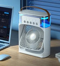 Mini USB Air Cooler Portable Cooling Fan with Mist Spray