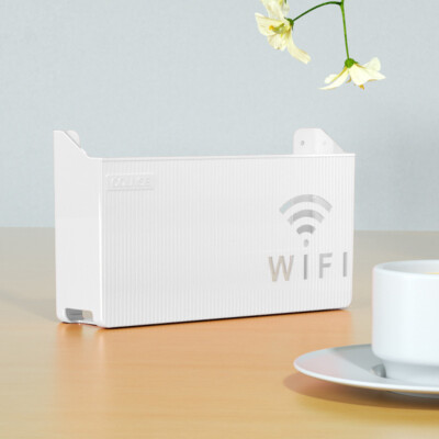 WiFi Router Wall Mount Holder Neat Box for Smart Cable