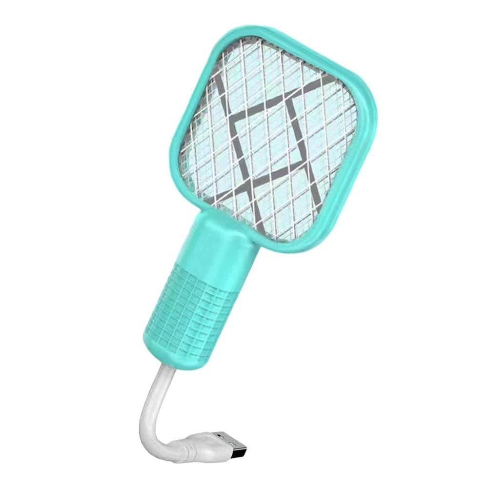 USB Electric Mosquito Racket with UV Light & Shock