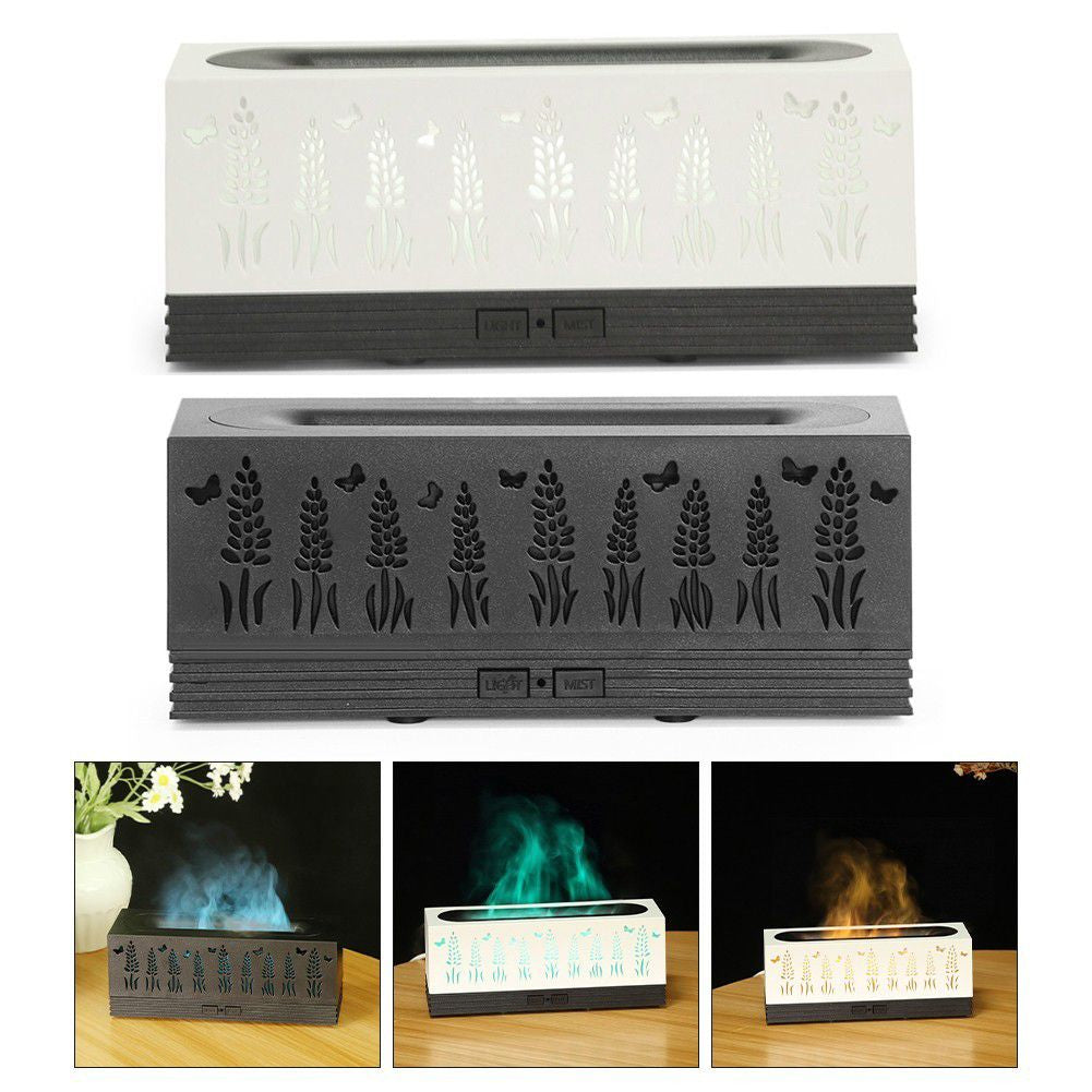 3 in 1 Ambient Diffuser, Fire Aroma Diffuser, Adjustable Light, Timer, Automatic Shut-off