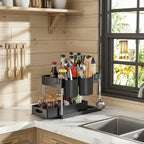 2-Tier Heavy Duty| Large Capacity Sliding Organizer.