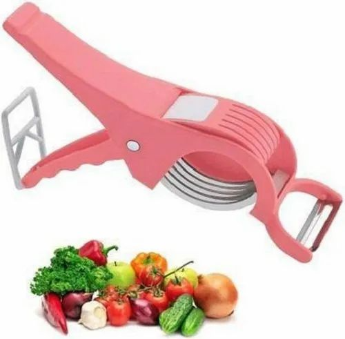 Vegetable & Fruit Cutter with Stainless Steel Blades