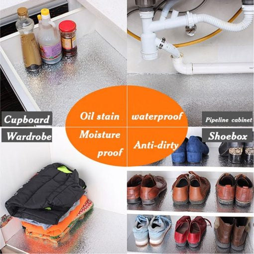 Premium Aluminum Foil Kitchen Sticker | 60cm x 200cm Large Roll