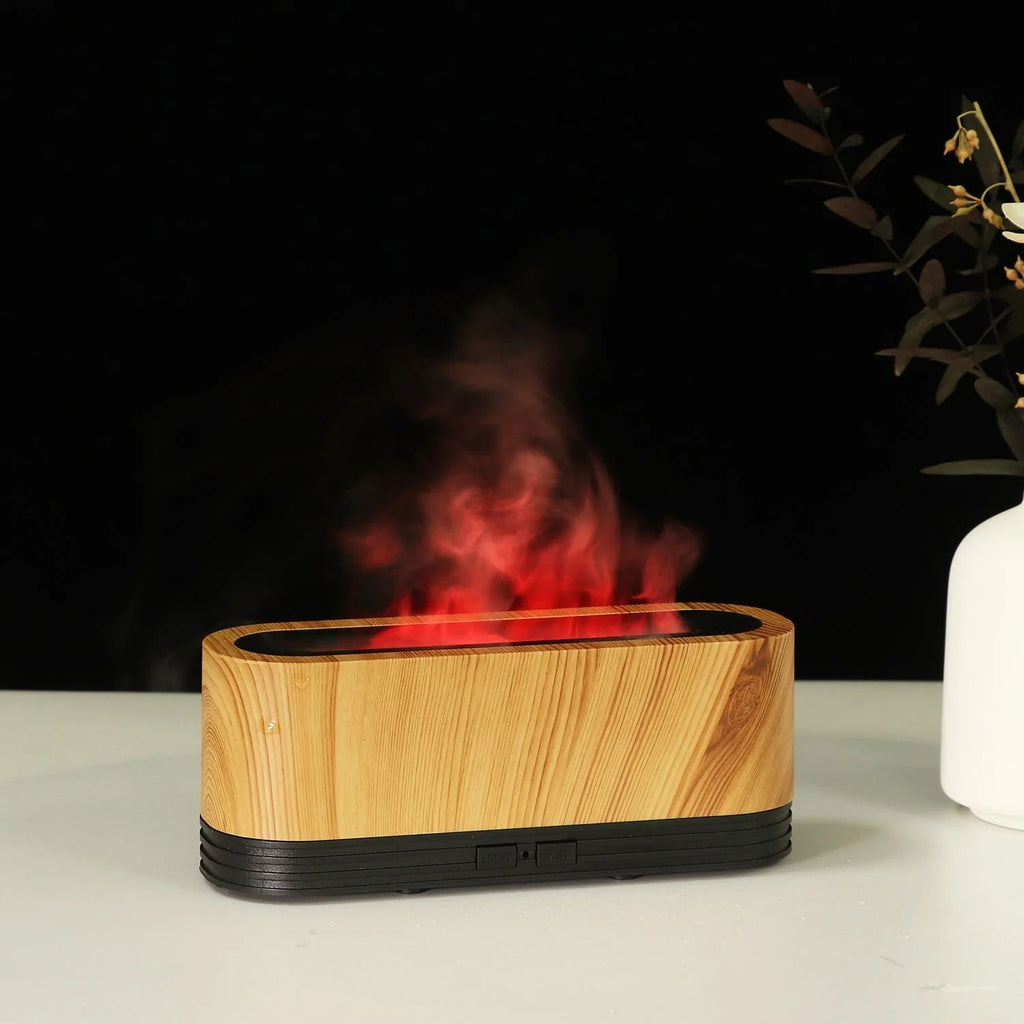 3 in 1 Ambient Diffuser, Fire Aroma Diffuser, Adjustable Light, Timer, Automatic Shut-off